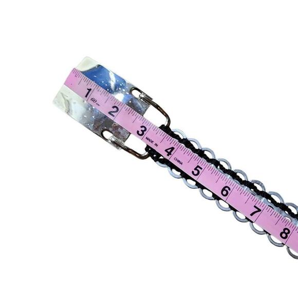 Escama Brasil Womens Accessories, Upcycled Soda Tab Belt - Picture 4 of 6